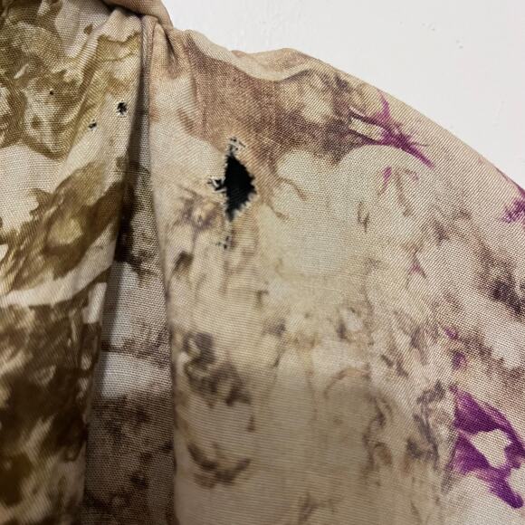 Vintage Lagenlook Boho Women Maxi Kimono Size O/S Tan Oversized Festival Hippie - Picture 10 of 10